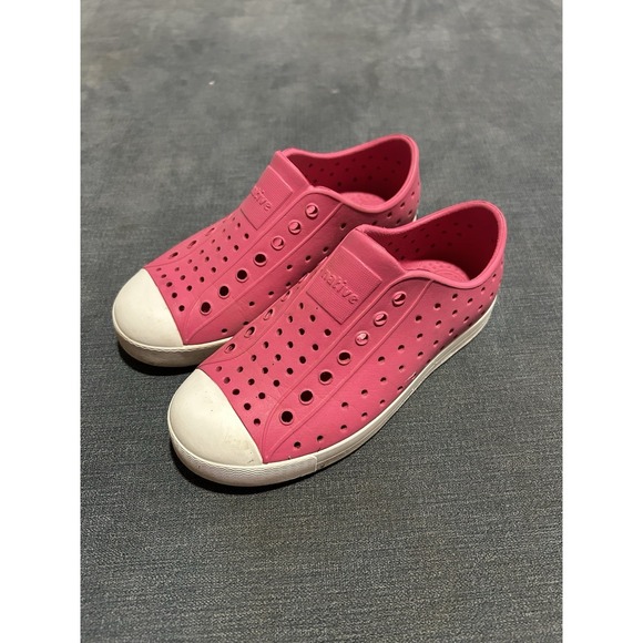 Native Other - Native Jefferson Pink Girls Size C 13 Childrens Kids Shoes- Vegan Lightweight